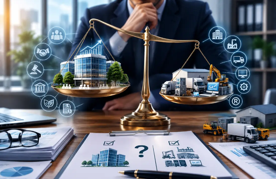 Comprar empresa o activos: cuándo conviene adquirir activos en lugar de acciones